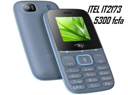 TÉLÉPHONE PORTABLE ITEL IT2173  5300 fcfa